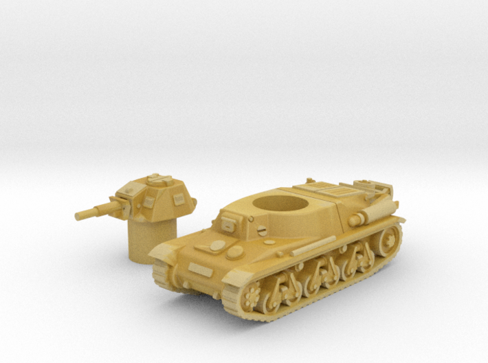 Hotchkiss tank (French) 1/144 3d printed