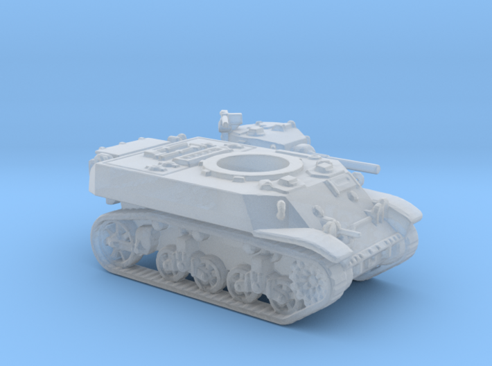 M3 Stuart tank (USA) 1/144 3d printed