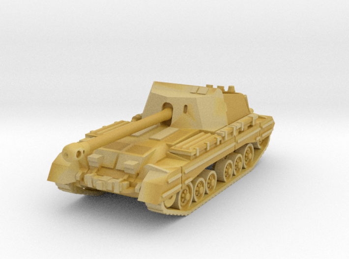 Archer tank (United Kingdom) 1/200 3d printed