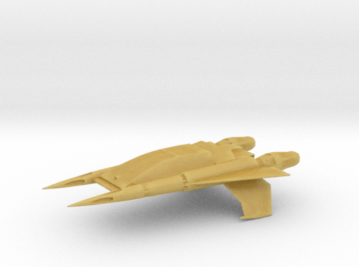Quad Fighter (Buck Rogers), 1/270 3d printed 