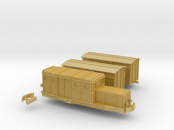 Beast+2 Wagons - Zm 3d printed