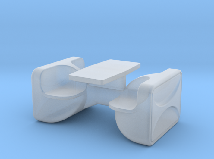 Unibloc 4 Table (Space: 1999), 1/30 3d printed