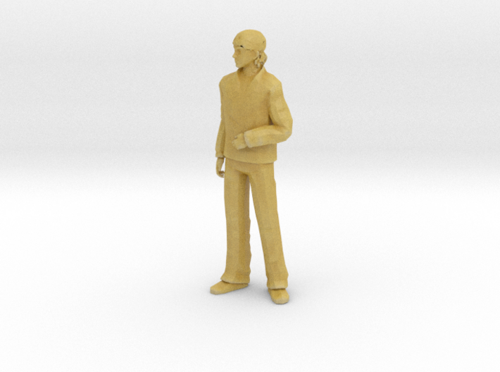 O Scale Standing Man 3d printed 