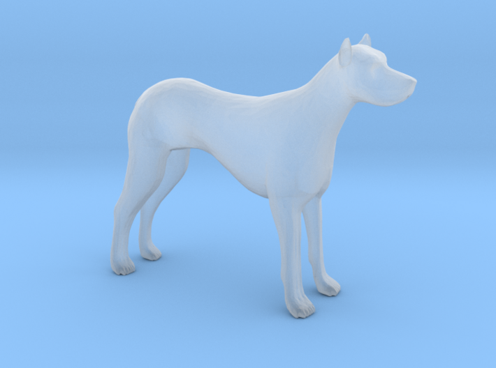 S Scale Guard Dog 3d printed