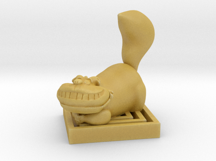 Knight Cheshire Cat 3d printed