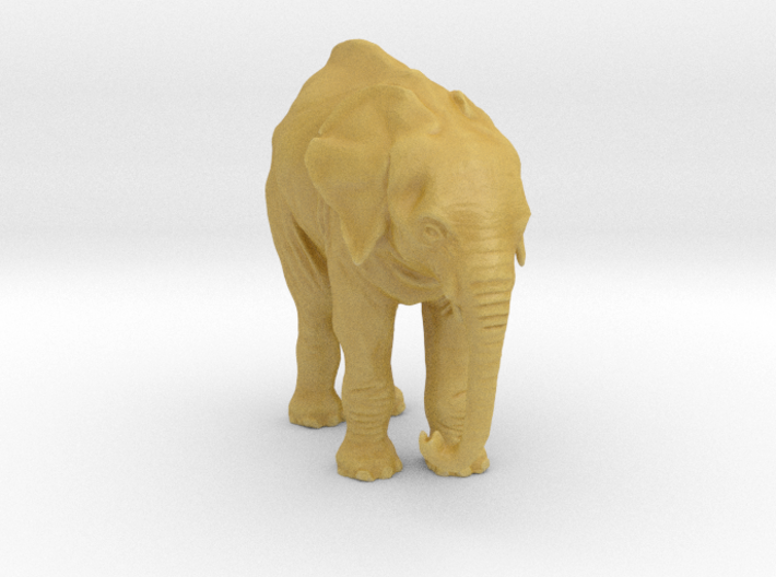 ho_scale_elephant_H 3d printed 