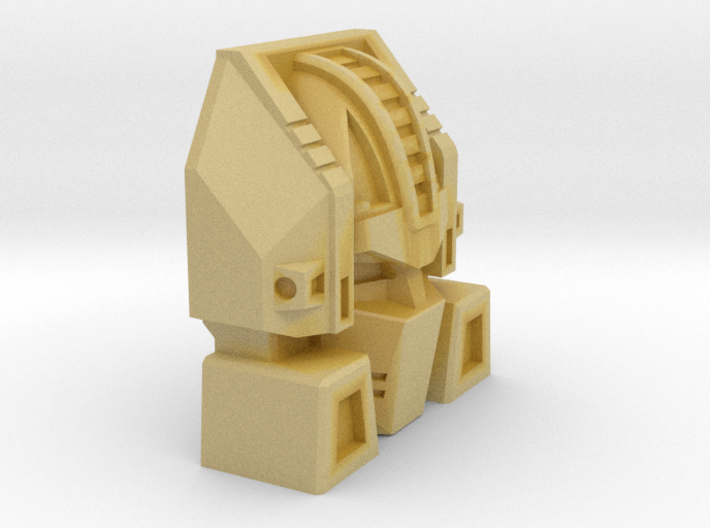 Notorious Weaponmaster's G1 Toy Face 3d printed 
