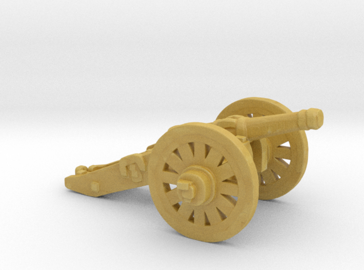O Scale Cannon 3d printed