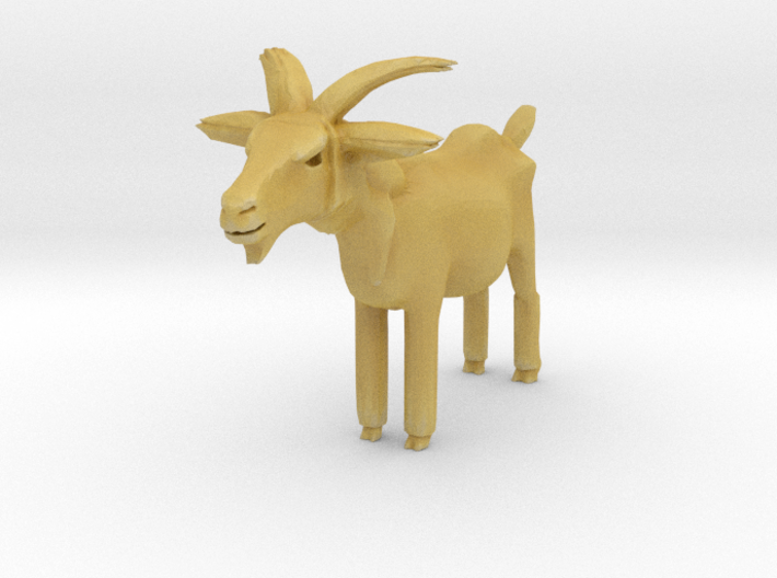 O Scale Goat 3d printed 