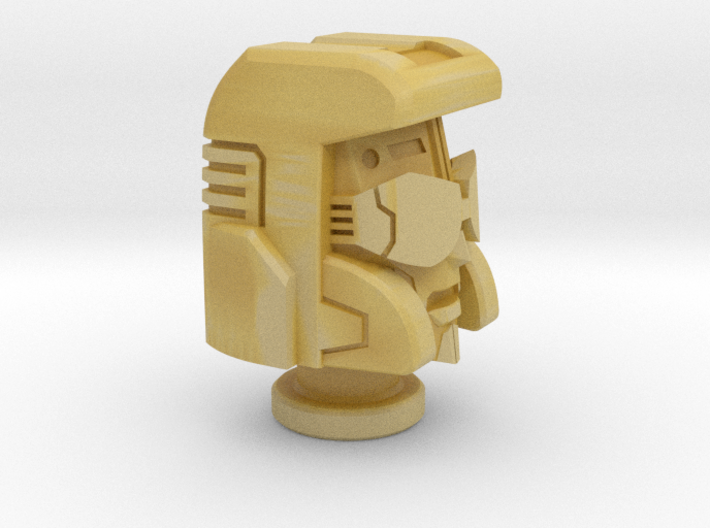 Pacifist Head for Cybertron Swindle 3d printed 