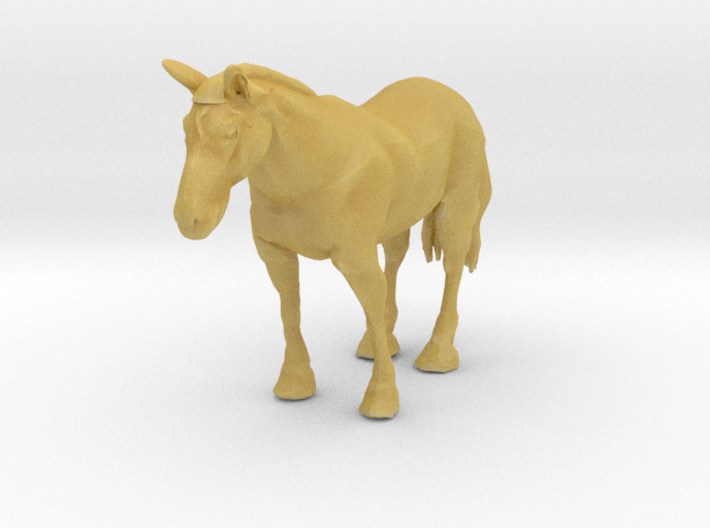 HO Scale Clydesdale Horse 3d printed 