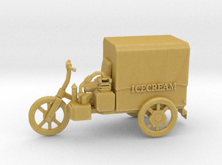 O Scale Icecream Mobile 3d printed