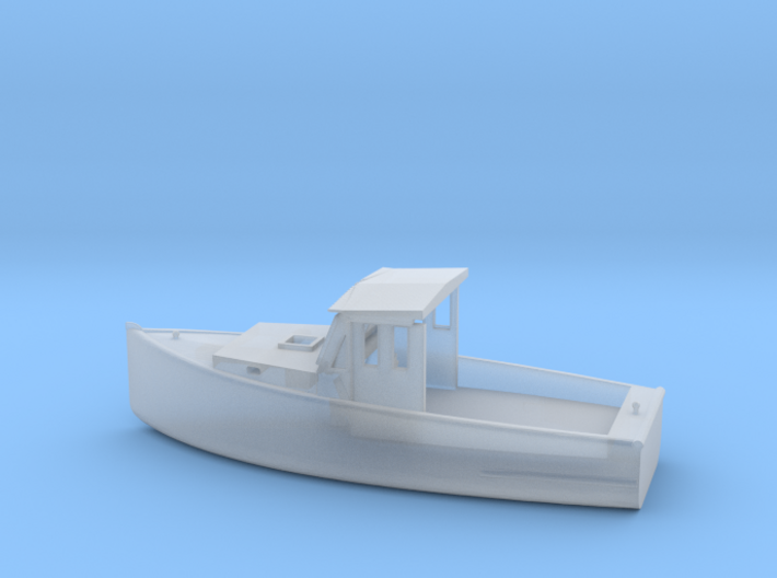 O Scale Fishing Boat 3d printed