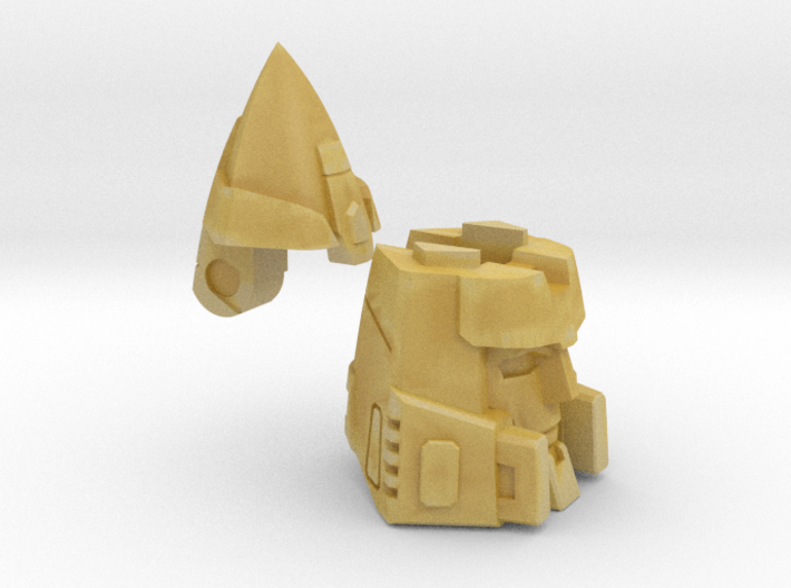 Conehead for Power of The Primes Starscream 3d printed 