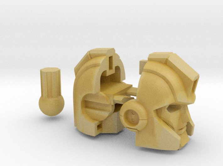 Armored Bodyguard head Voyager 3d printed