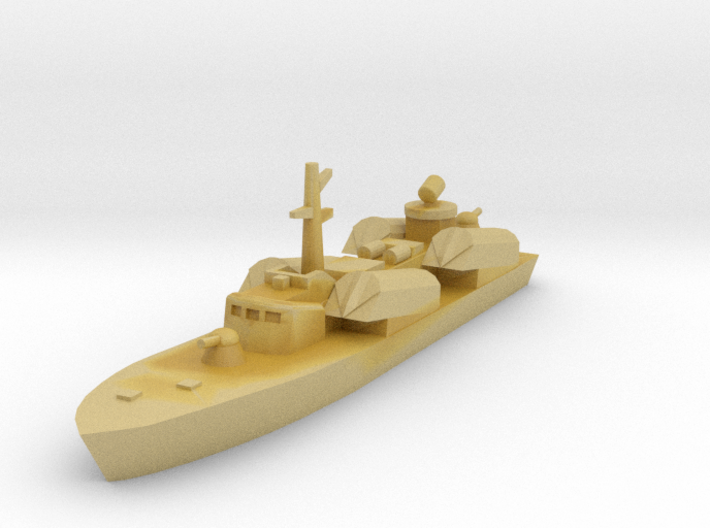 1/1250 Soviet Osa Missile Boat 3d printed 