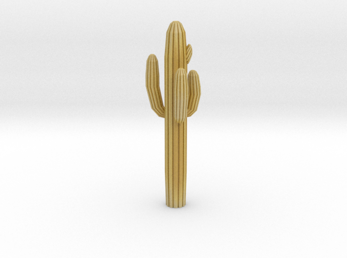 S Scale Saguaro Cactus 3d printed