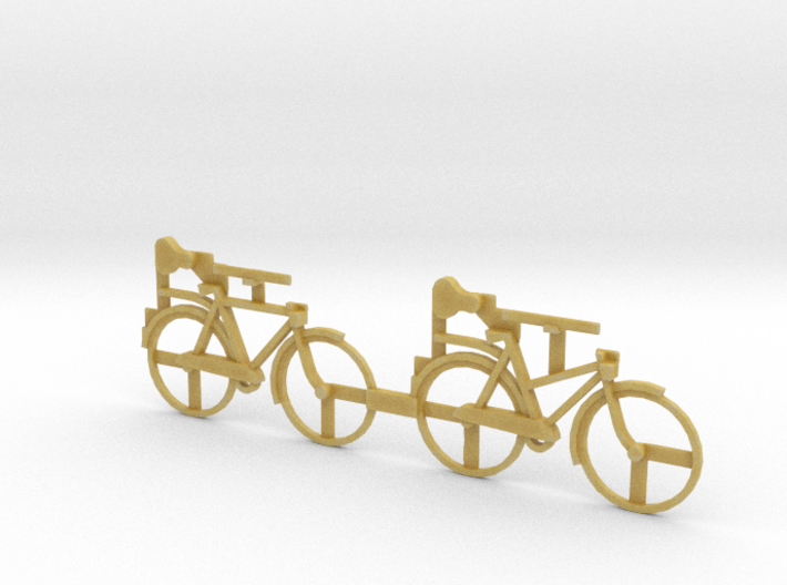 O Scale Bicycles 3d printed