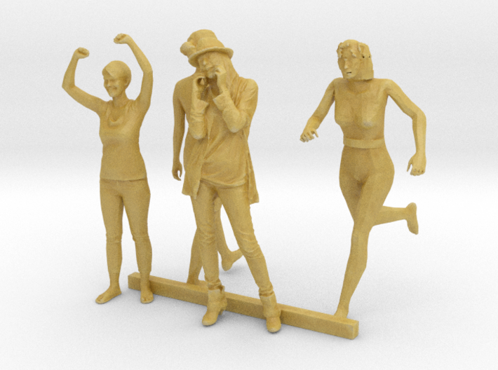 O Scale Standing Women 2 3d printed