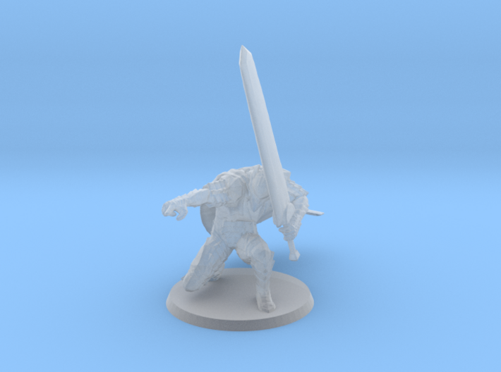 Guts Berserk Armour 1/60 miniature for fantasy rpg 3d printed 