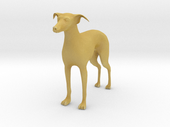 HO Scale Greyhound 3d printed