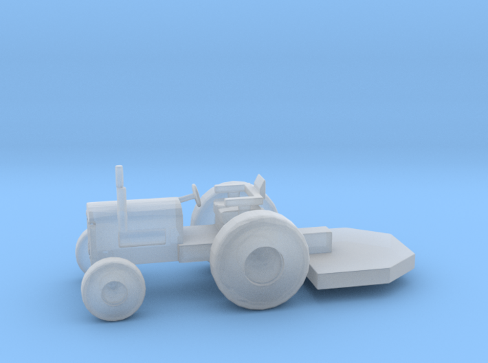 S Scale Tractor with Bushhog 3d printed
