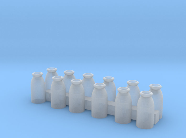 S Scale Milk Cans 3d printed