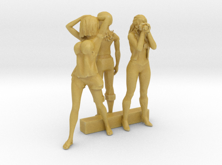O Scale Standing Women 8 3d printed