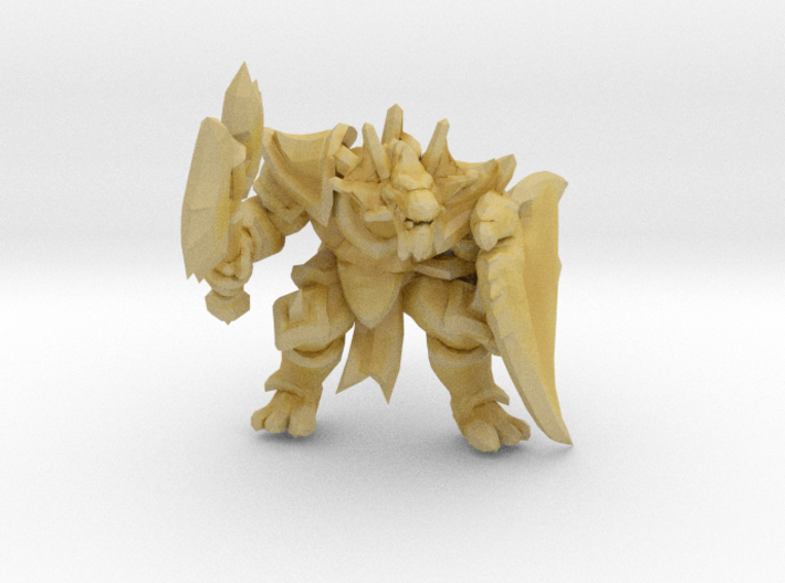 Dragonborn DnD 1/60 miniature for games and rpg 3d printed 