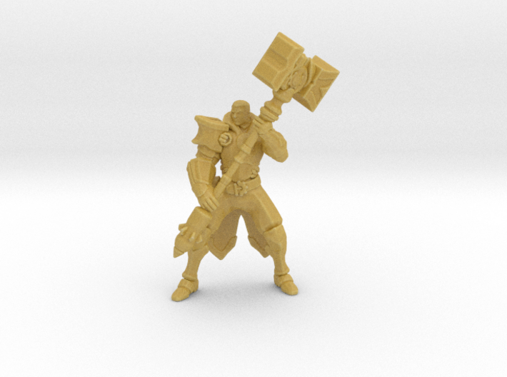 Inquisitor with Thunder Hammer miniature games rpg 3d printed 