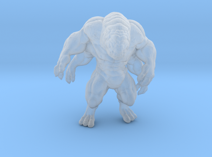 Brute 4 arms DnD miniature for games and rpg 3d printed