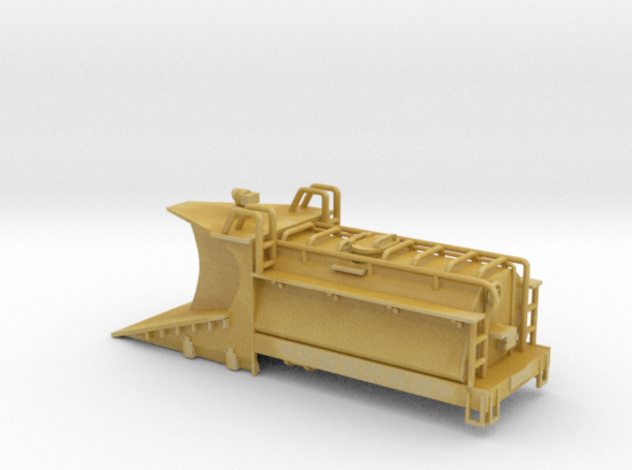 Snow Plow z scale 3d printed 