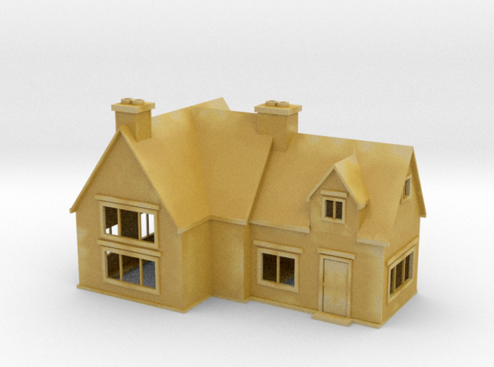 Country House 2 Z Scale 3d printed 