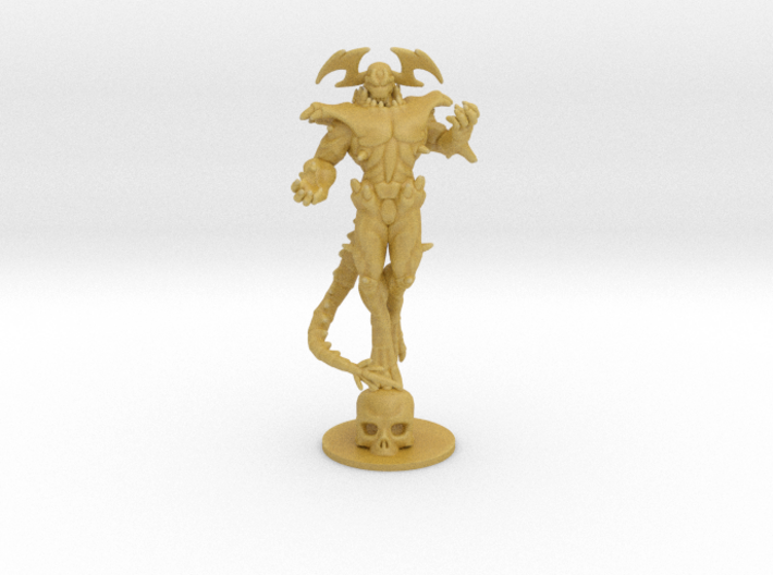 Abyssal Lord DnD 1/60 miniature for games and rpg 3d printed