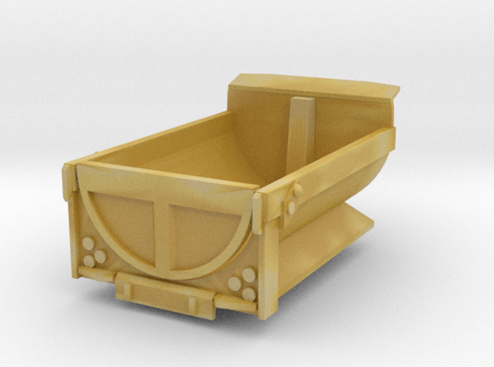Dump Truck Bed 2 Z Scale 3d printed 