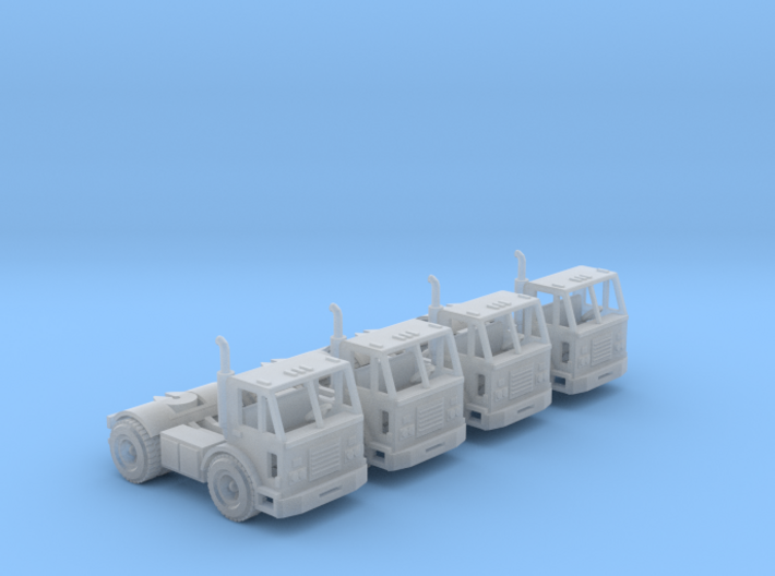 Peterbilt 320 Single Axle Truck N Scale 3d printed