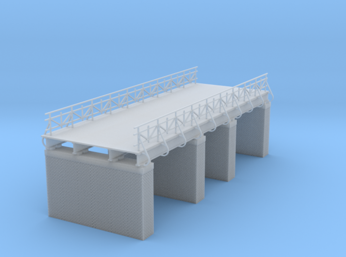 European Railroad Bridge Zscale 3d printed