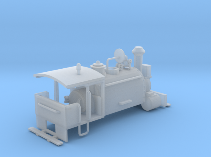 Saddle Tank Engine Zscale 3d printed