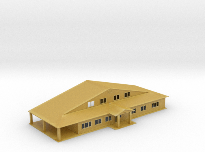 Truss Manufactor Building Z Scale 3d printed 