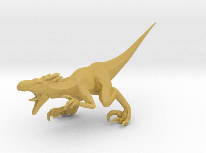 Turok Raptor dinosaur miniature fantasy games rpg 3d printed 
