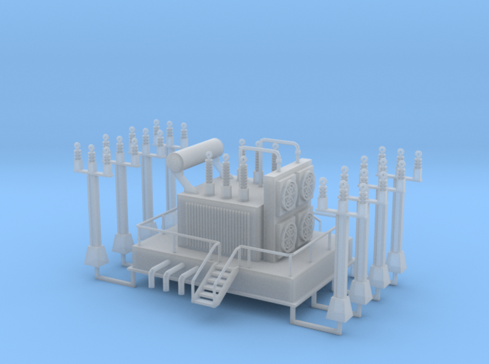 Power Station Transformer N Scale 3d printed