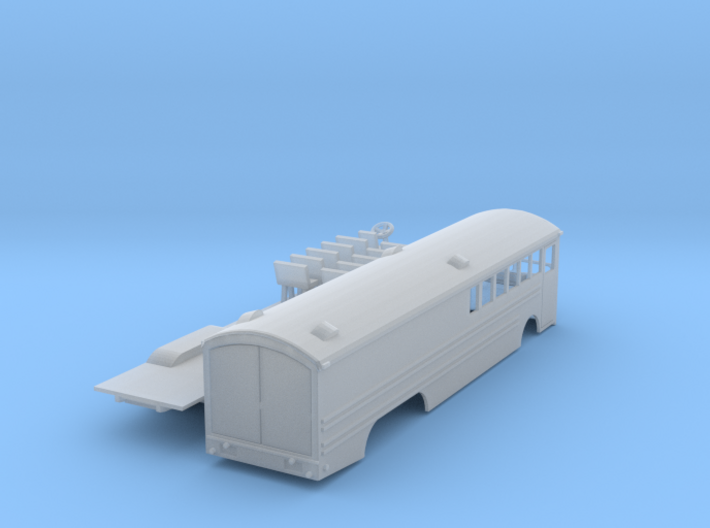 Great Northern Bus HO 3d printed