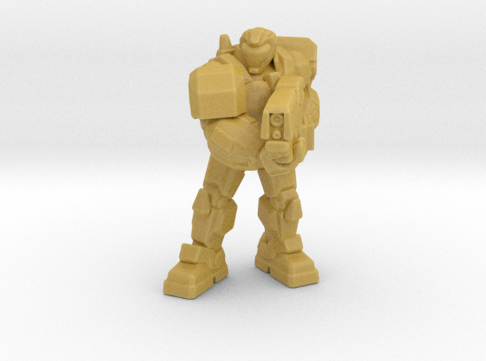 Heros Duty Trooper miniature model games rpg dnd 3d printed