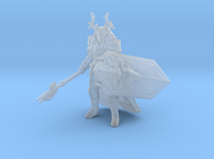 Stag Paladin miniature model fantasy games dnd rpg 3d printed