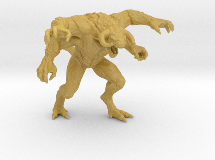 Aludran Reptiloid miniature model fantasy rpg dnd 3d printed