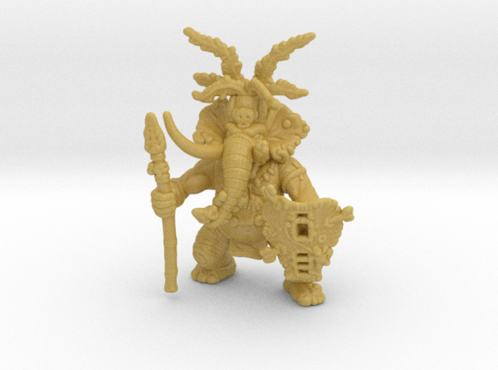 Dr Elephant miniature model fantasy games rpg dnd 3d printed