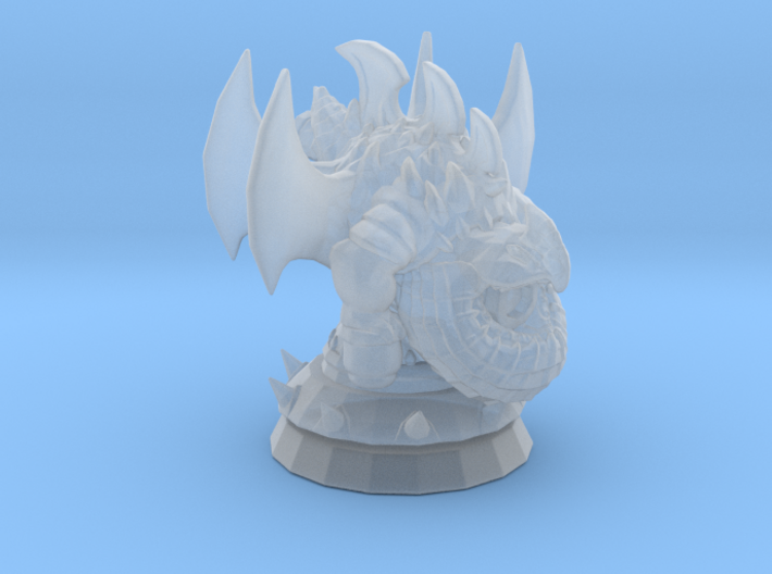 Guardian Dragon Statue miniature model fantasy dnd 3d printed
