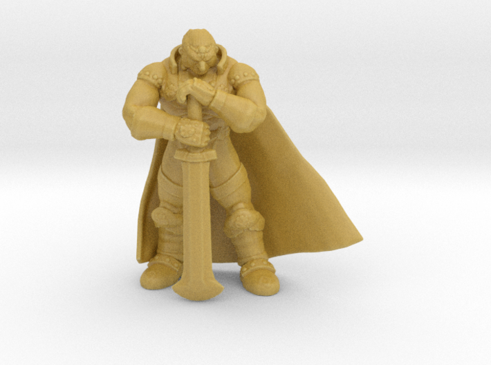Ganondorf Warrior miniature model fantasy games wh 3d printed