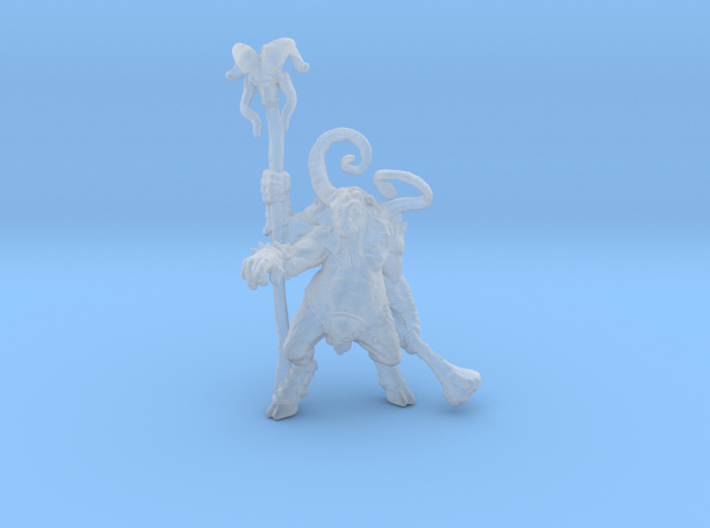 Fantasy Beastmen Warlord miniature model games dnd 3d printed