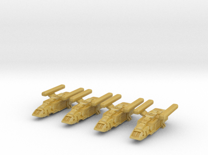 1/1000 Scale Scampers M.E.S.H. x4 3d printed 